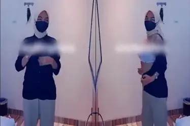 Tante Biru Kuasai Posisi WOT Lumer Memek Muncrat